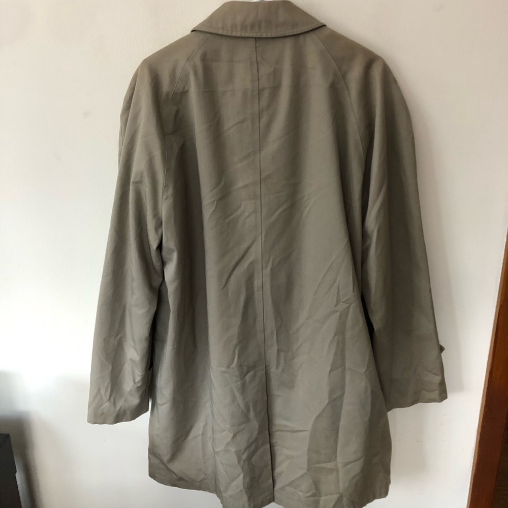 Vintage London Fog Fur Lined Raincoat - Picture 2 of 5